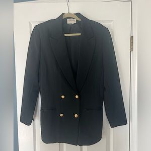 Hugo Buscati black blazer size large